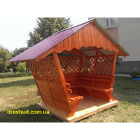 Бюджетная беседка ДОМИК 